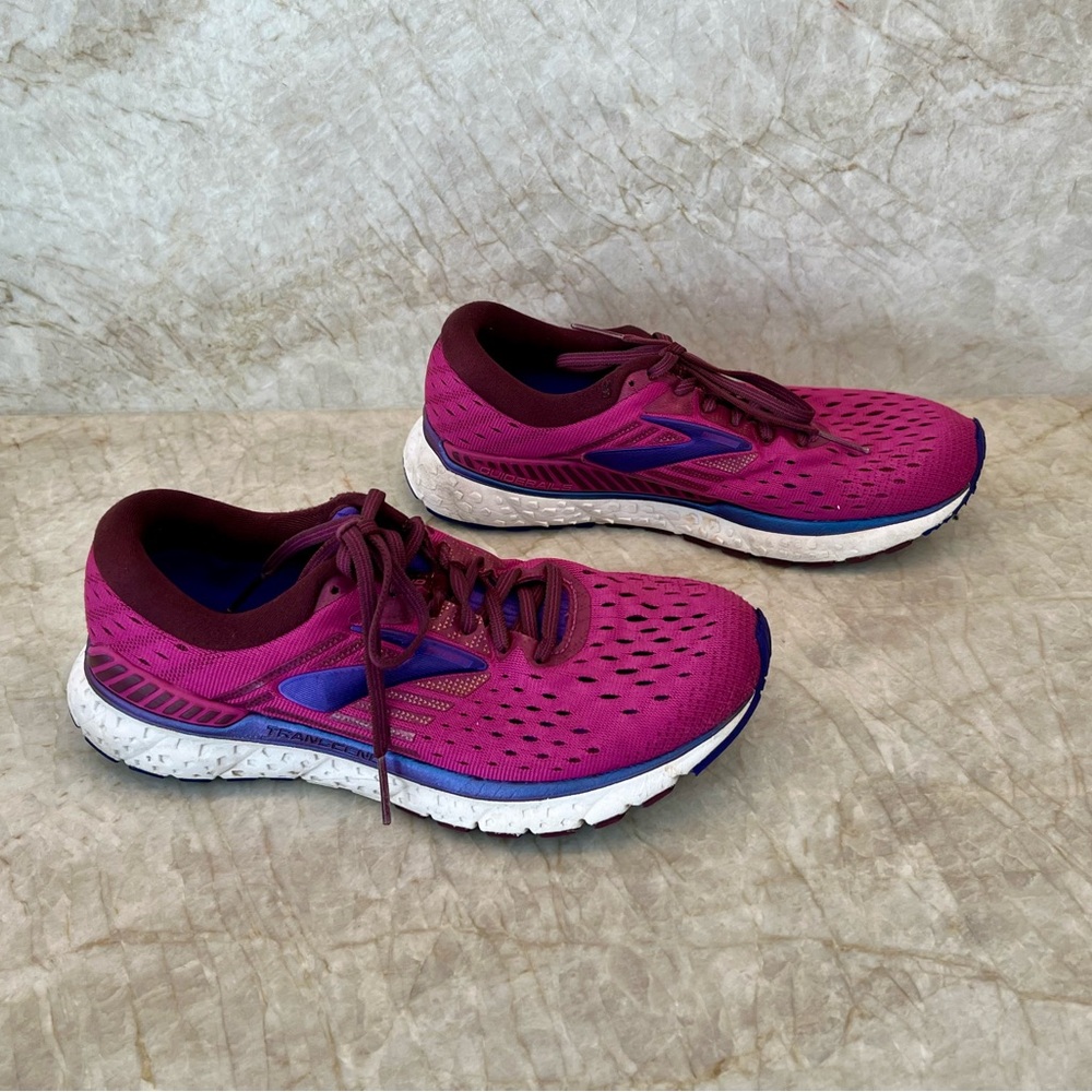 Brooks Women's Transcend 6 Athletic Running Shoes Sneakers Size 9 Color 531 - Picture 4 of 9